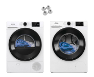 ZESTAW Gorenje Suszarka DPNE92GNLWIFI+Pralka WPNEI94A1SWIFI+Nóżki - 1551514 - zdjęcie 1